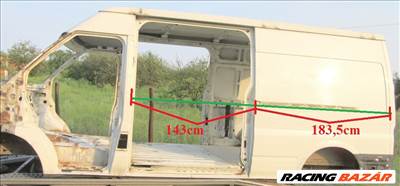 Ford Transit Mk4 00-06 330-as Duplatolóajtó ELSŐKERÉKHAJTÁSÚ karosszéria ALKATRÉSZEK negyedek OLCSÓN
