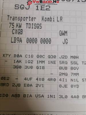 QWM SEBESSÉGVÁLTÓ VW TRANSPORTER T6 CXG
