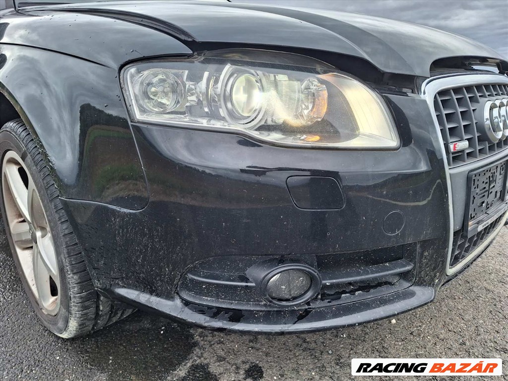 Audi A4 (B6/B7) S-line Lámpamosós LY9B első lökhárító 3. kép