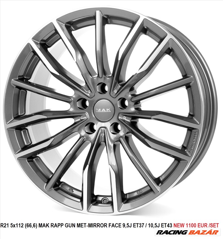 R21 5x112 (66,6) MAK RAPP  kétszéles új bmw X5 X6 G05 G06 alufelnik  1. kép