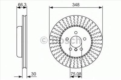 BOSCH 0 986 479 772 - féktárcsa BMW