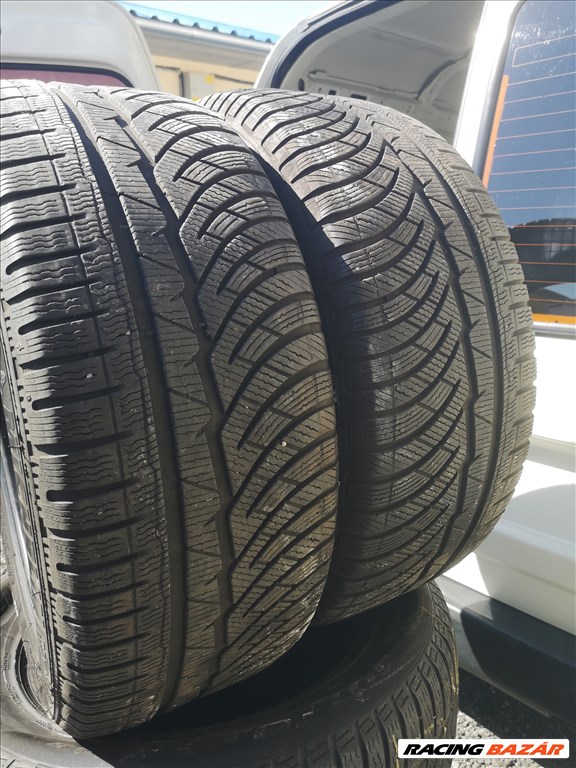  245/4518" 2db újszerű Michelin téli gumi gumi 4. kép