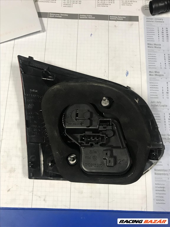 VW GOLF VI jobb hátsó belső lámpa 5k0945094g 2. kép