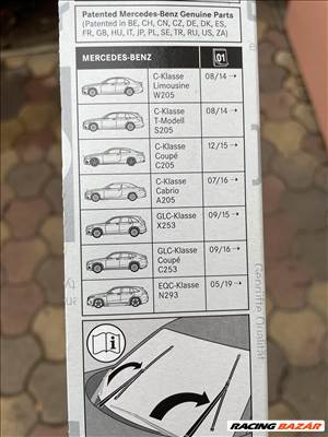 Mercedes C-osztály, Mercedes GLC-osztály, Mercedes EQC ablaktörlő ablaktörlő lapát  a2058204503