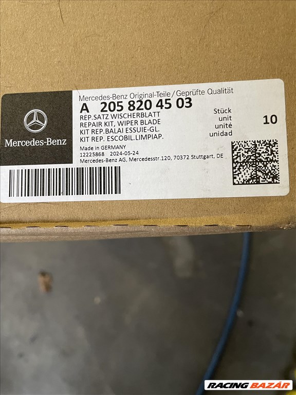 Mercedes C-osztály, Mercedes GLC-osztály, Mercedes EQC ablaktörlő ablaktörlő lapát  a2058204503 2. kép