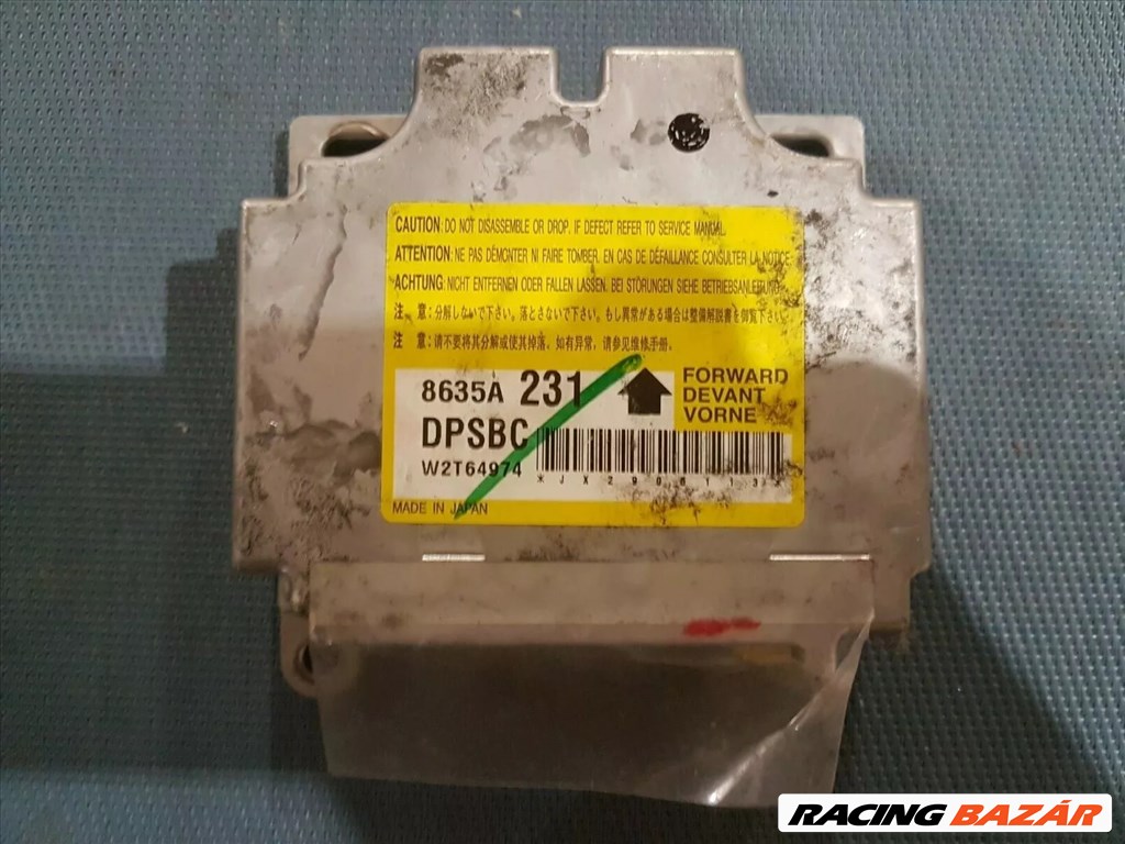 AKCIÓ! - Bontott Mitsubishi L200 Légzsák Vezérlő Elektronika - Modul KB4T 2.5DID 2009-2015 8635a231 1. kép