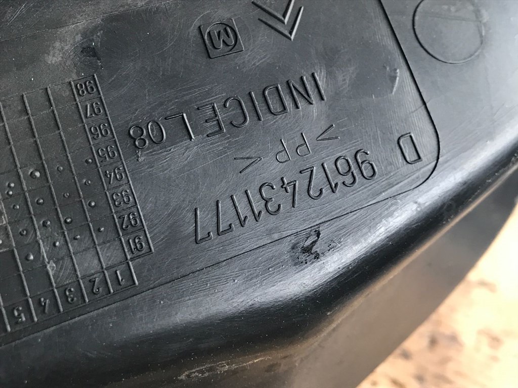 CITROËN XANTIA Break X1 Jobb C Oszlop Burkolat (28382) 9612431177 3. kép