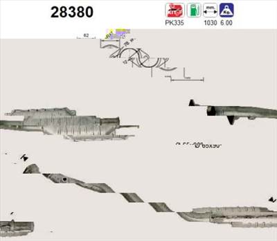katalizátor AS 28379 for PEUGEOT