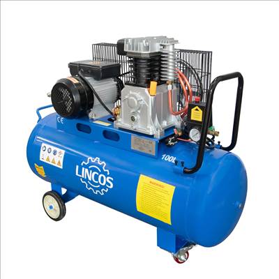 Lincos Ipari kompresszor, 100l, 2.2KW, 10bar - SH-10021