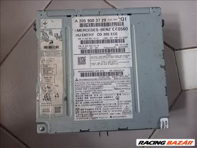 Mercedes C-osztály W205 rádió navigációs fejegység a2059003729