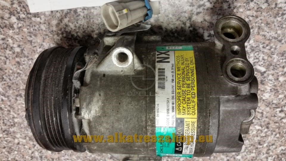 Opel Klíma kompresszor NX 09165714 1351739 delphi 1. kép