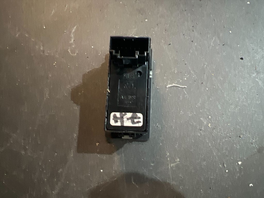 VW PHAETON 3D_ Jobb hátsó Ablakemelő Kapcsoló (15112) 3D0959858 2. kép