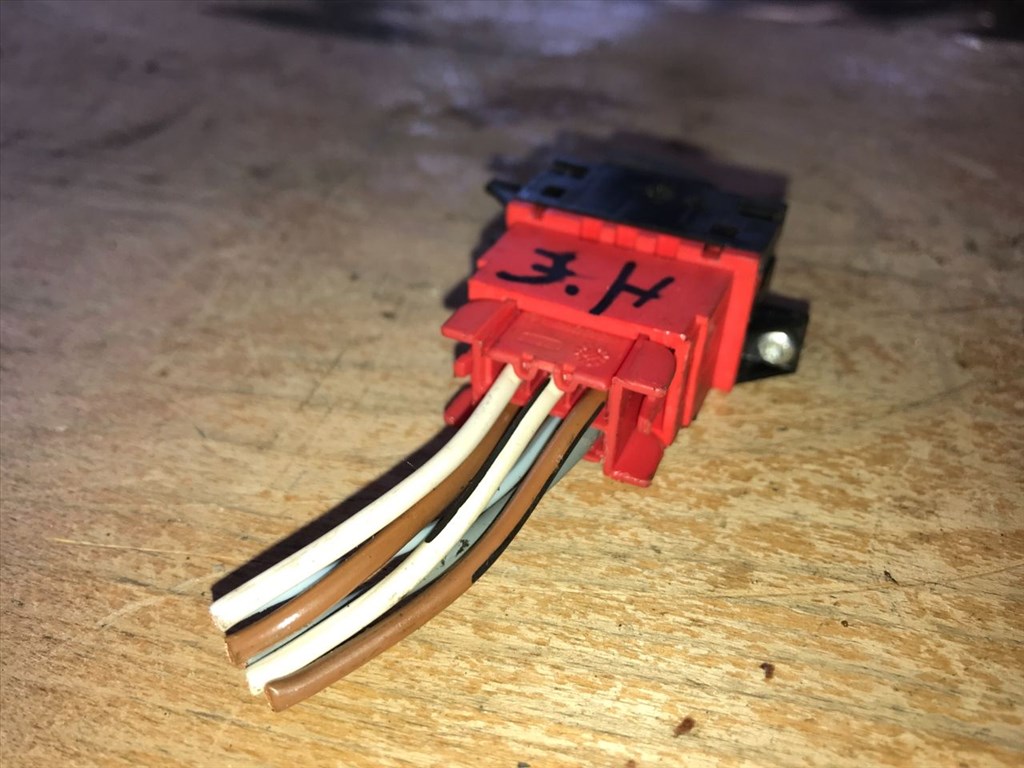 RENAULT ESPACE III JE0_ Jobb hátsó Ablakemelő Kapcsoló (28146) 2. kép