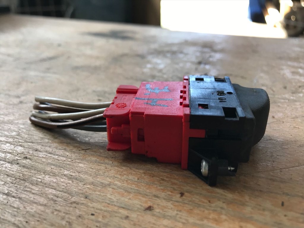 RENAULT ESPACE III JE0_ Jobb hátsó Ablakemelő Kapcsoló (28146) 3. kép