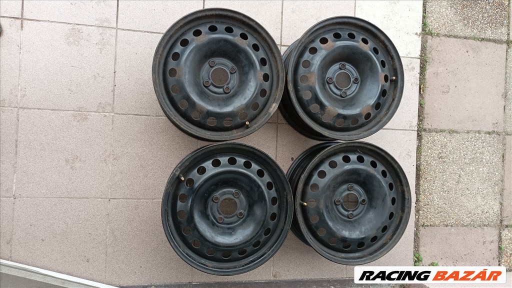 16" Renault acélfelni 4X100 eladó 4db 1. kép