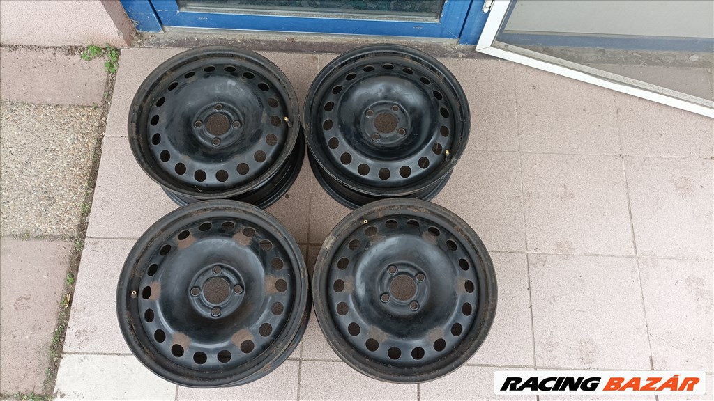 16" Renault acélfelni 4X100 eladó 4db 2. kép