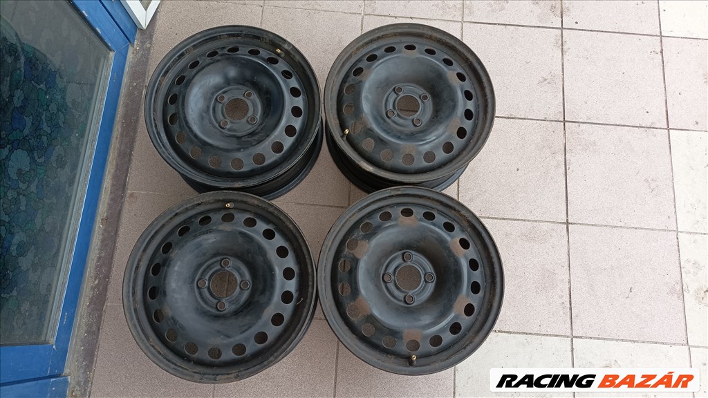 16" Renault acélfelni 4X100 eladó 4db 3. kép