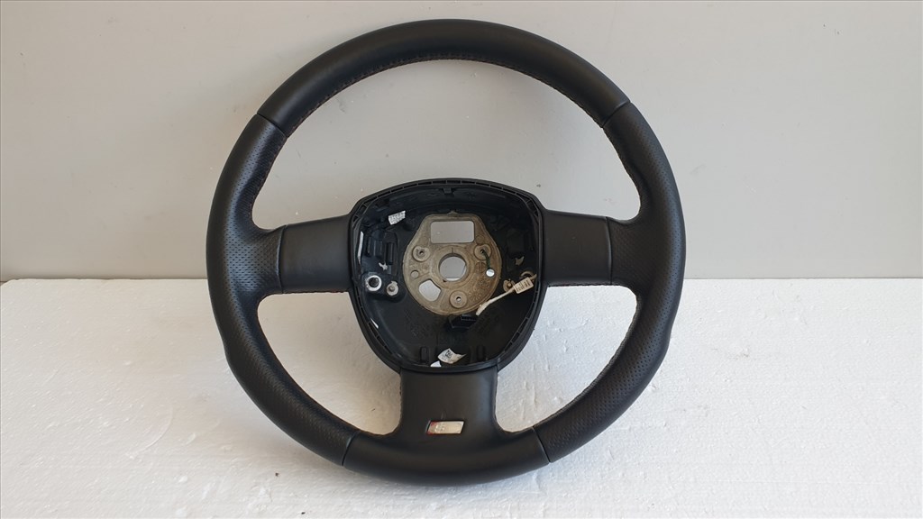 509796 Audi A3, A4, A6, S-LINE Kormány, 2007, Bőrkormány, Kormányváltós 8P0419091 2. kép