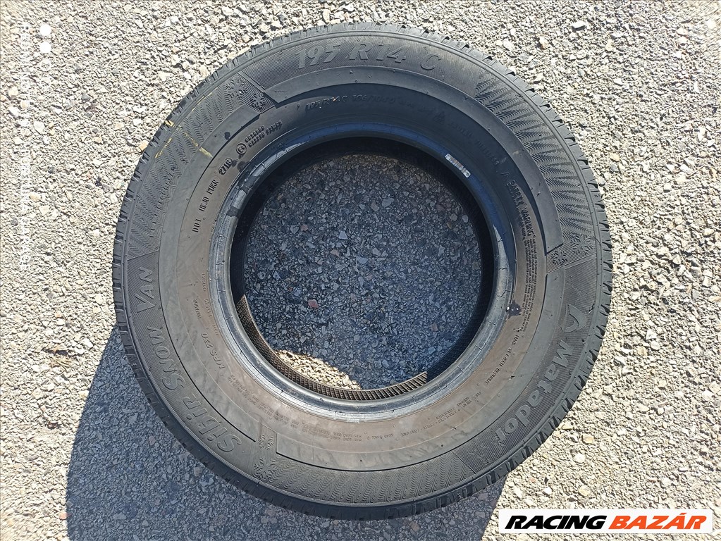 195/80 R14"C Matador használt teherautó gumik 3. kép