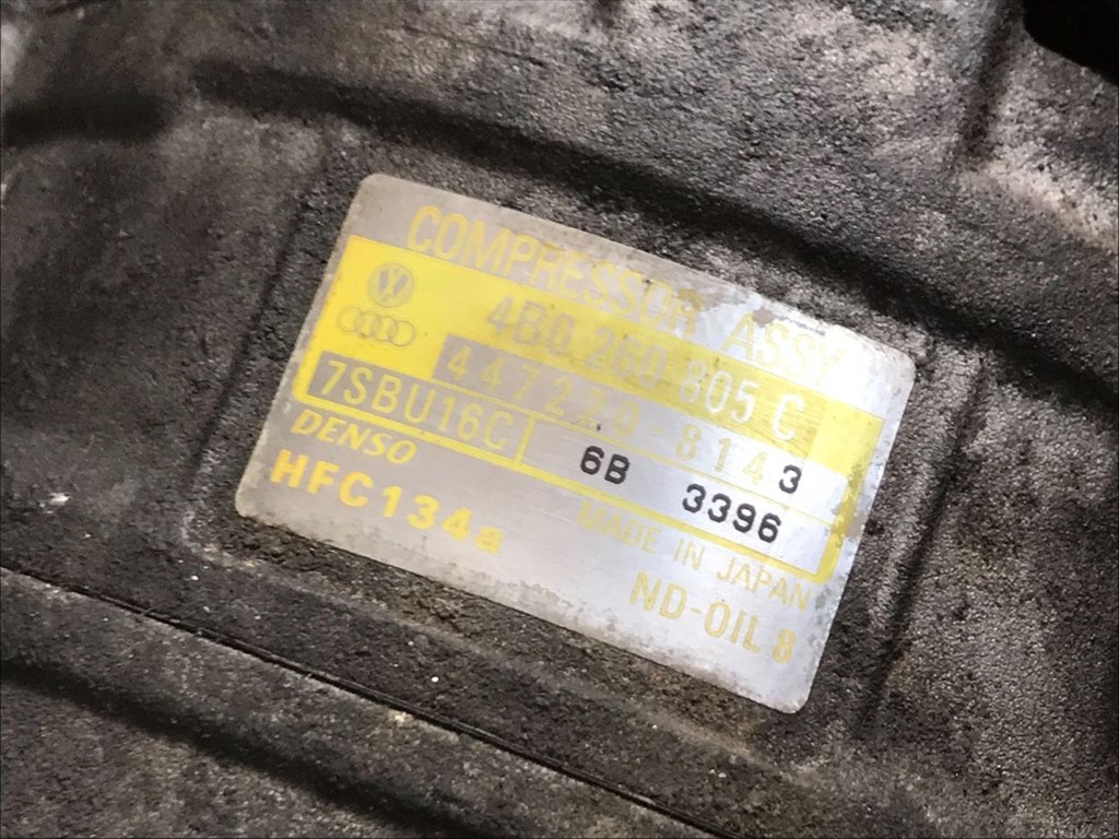 AUDI A6 Avant 4B, C5 Klímakompresszor (28522) 4B0260805C 3. kép