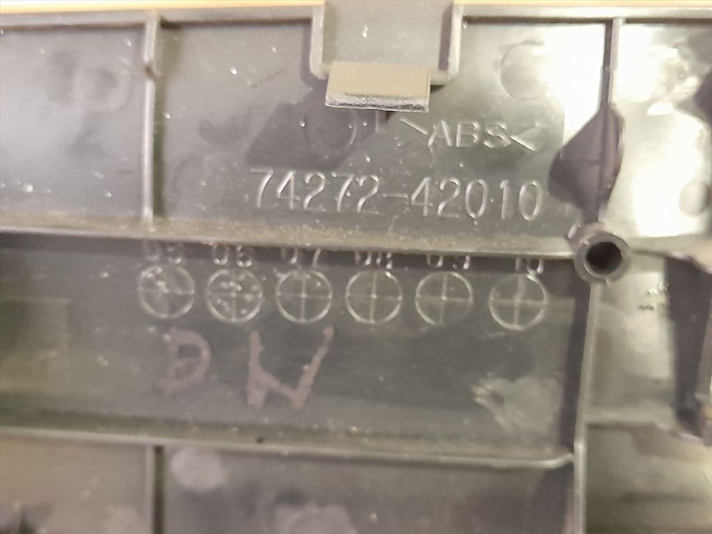 TOYOTA RAV 4 III ACA3_, ACE_, ALA3_, GSA3_, ZSA3_ Bal hátsó Ablakemelő Kapcsoló (43994) 74272-42010 4. kép