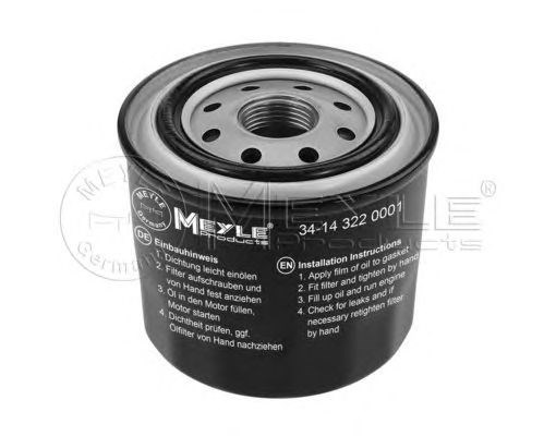 MEYLE 34-14 322 0001 - olajszűrő SUBARU 1. kép