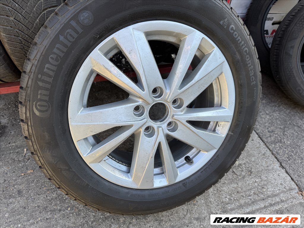 Volkswagen Touran gyári 6,5X16-os 5X112-es ET48 könnyűfém felni garnitura eladó 2. kép