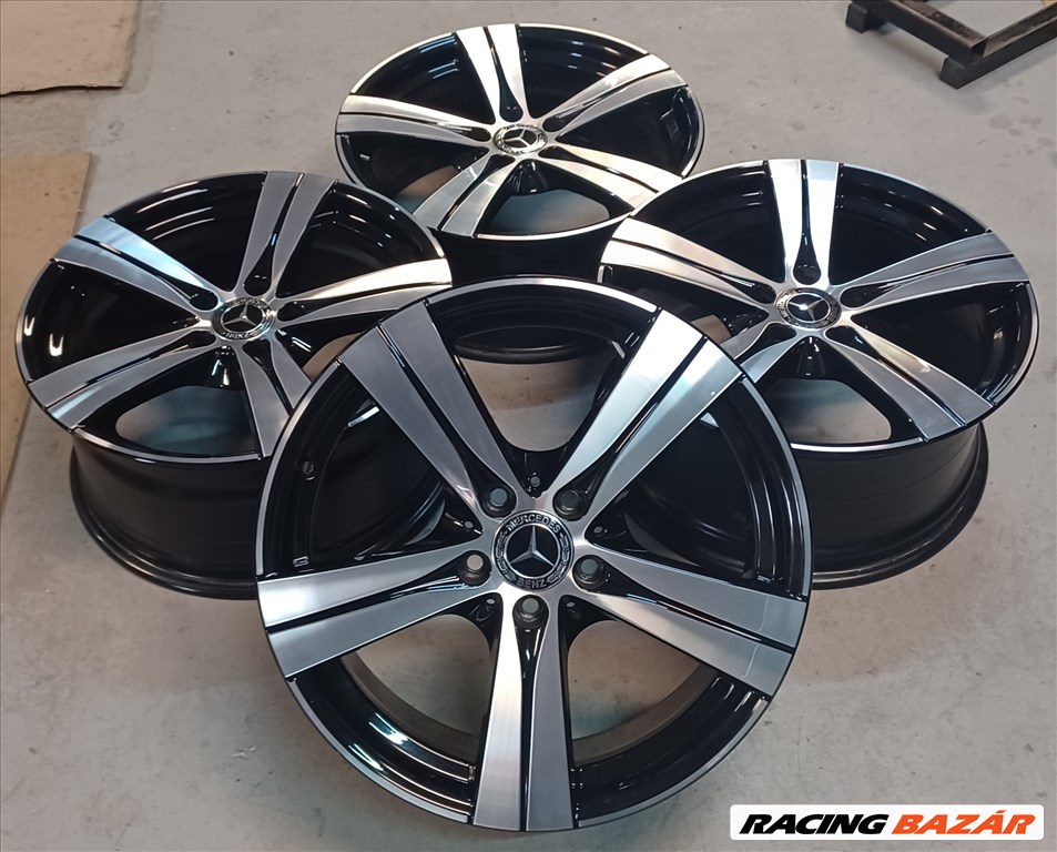  Mercedes W206 új C klasse alufelnik 5x112 7,5x18 - 8,5x18 ET40-52 4db 2. kép