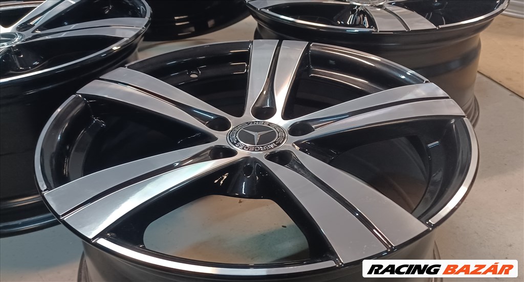  Mercedes W206 új C klasse alufelnik 5x112 7,5x18 - 8,5x18 ET40-52 4db 3. kép