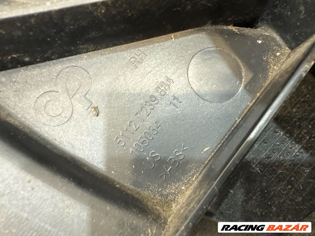 BMW F25 X3 jobb oldali hátsó lökhárító tartó  51127239884 4. kép