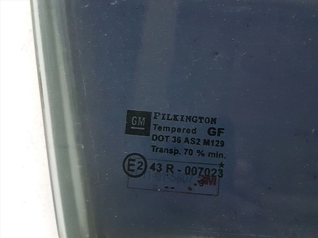 OPEL ASTRA G Kombi F35_ Jobb hátsó Ablak (14539) 3. kép