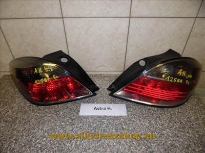 OPEL Astra H hátsó lámpa, bal, 5 ajtós, szürke-piros
