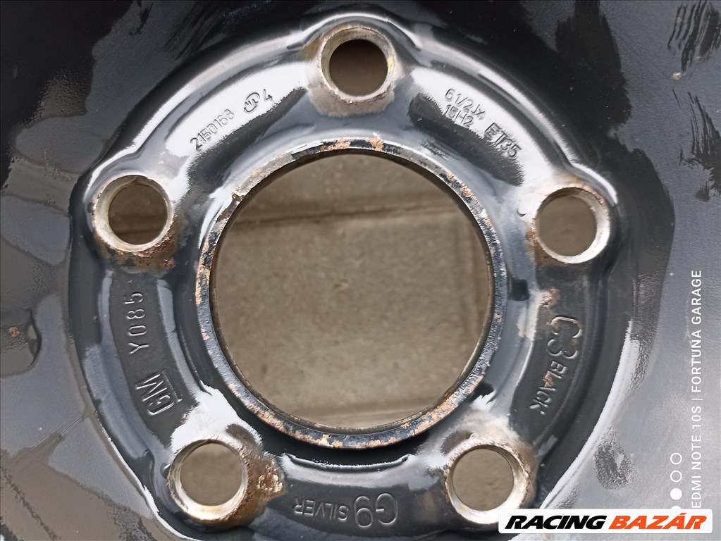  5x110 15" Opel használt lemezfelni (507) 7. kép