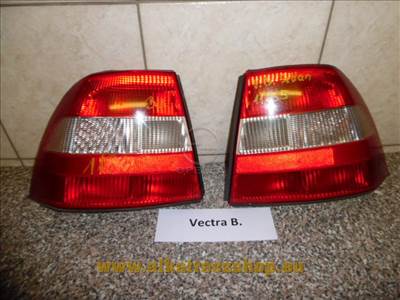 Opel Vectra B hátsó lámpa, sedan, piros/fehér, bal