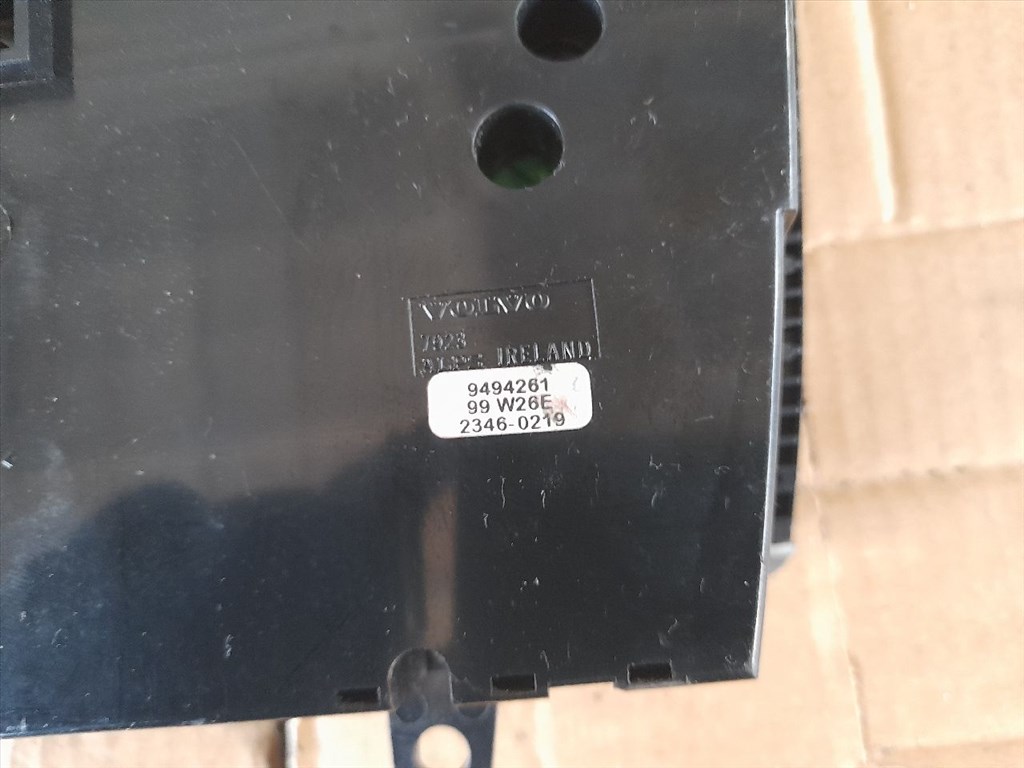 VOLVO S80 I TS, XY Fűtéskapcsoló (manuális klímás) (43567) 3. kép