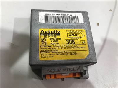 PEUGEOT 306 7B, N3, N5 Légzsák Elektronika (19330) 9636894180