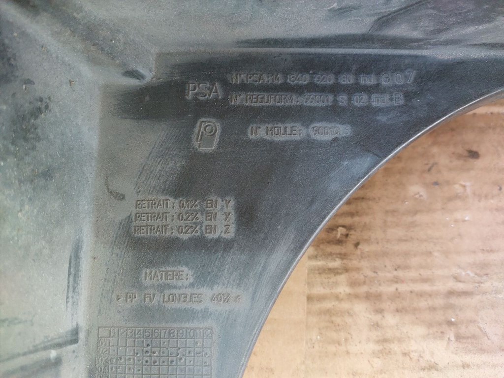 PEUGEOT 807 E Hűtőventilátor Keret (19732) 1484092080 3. kép