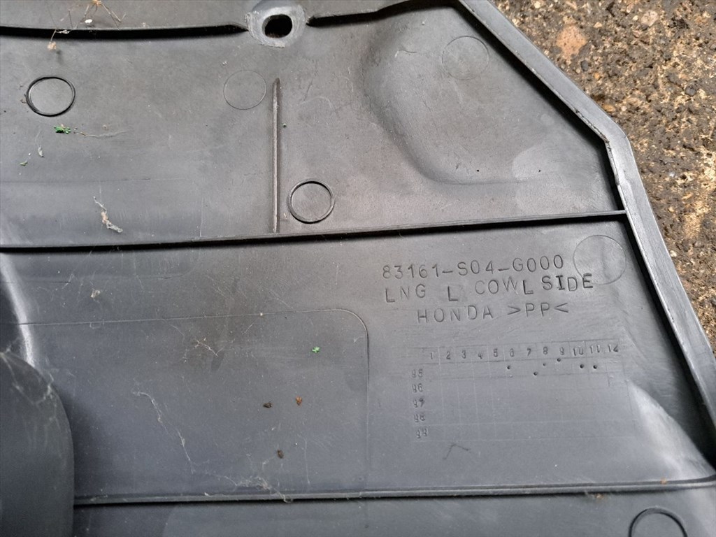 HONDA CIVIC VI Hatchback EJ, EK Bal első Belső Küszöb Burkolat (35398) 883161-S04-G0000 L 3. kép