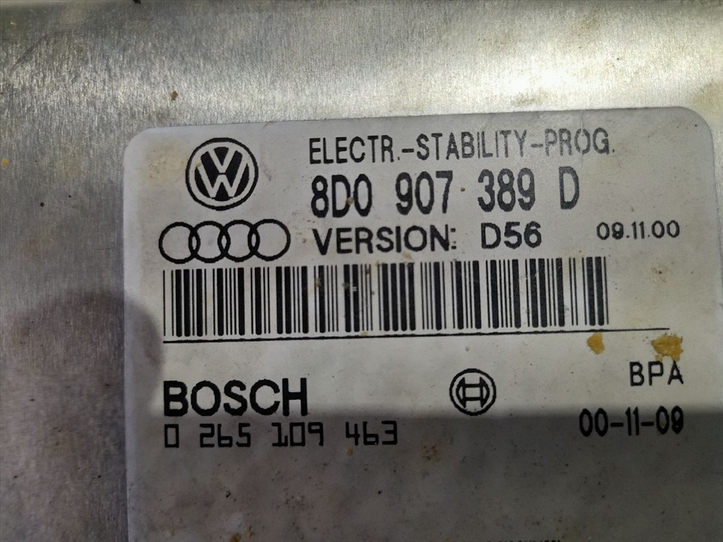 AUDI A6 4B, C5 Menetstabilizátor Elektronika (47589) 3. kép