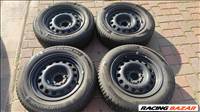  5x120 lyukosztású 15" használt BMW 195/65 használt Hankook téli E46 E39 E 5-ös 3-as