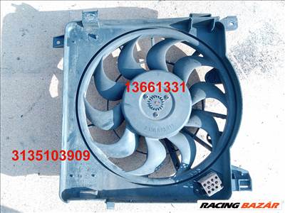 Opel Astra H ventilátor motor és lapát keret h astra 1.7 3136613311 24467444