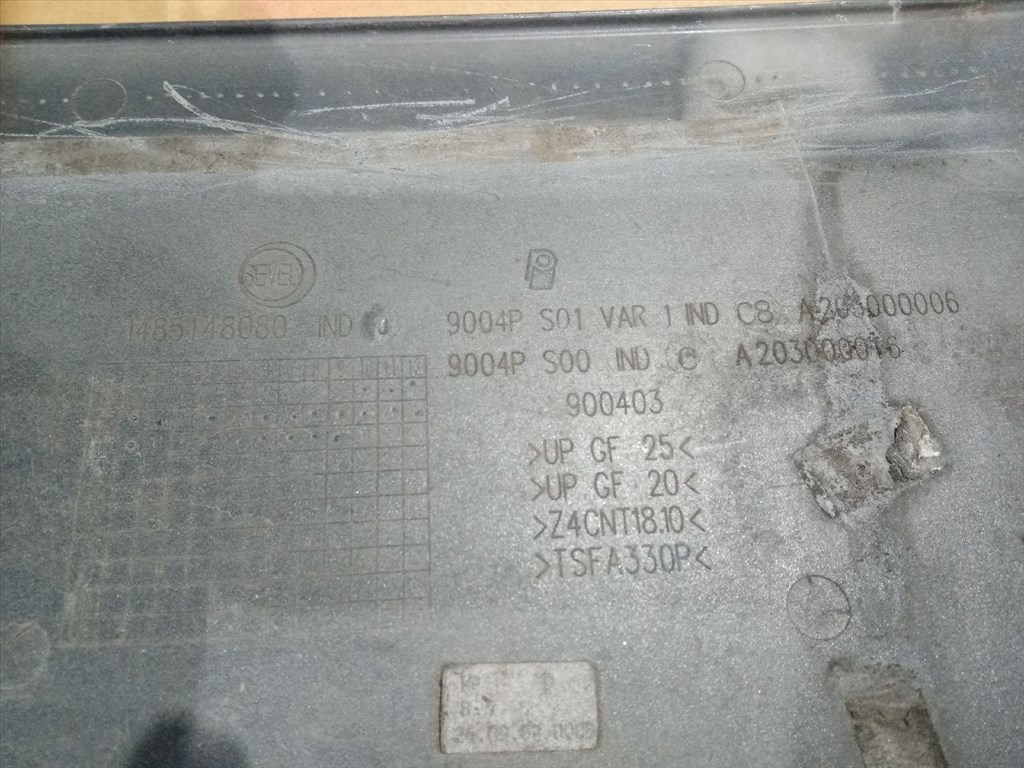 PEUGEOT 807 E Jobb hátsó Sárvédő (14957) 1485148080 3. kép
