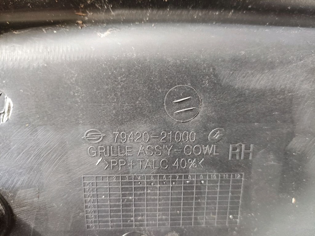 SSANGYONG RODIUS  Levélrács (31871) 79420-21000 3. kép