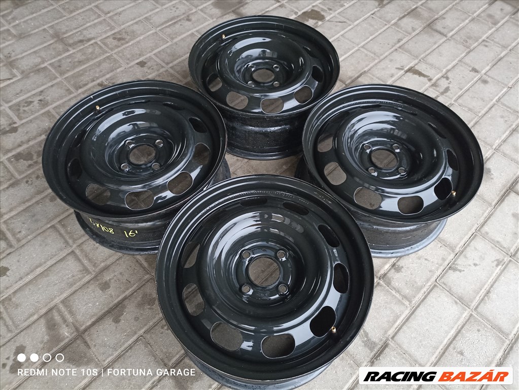  4x108 16" Peugeot használt lemezfelni (517) 2. kép