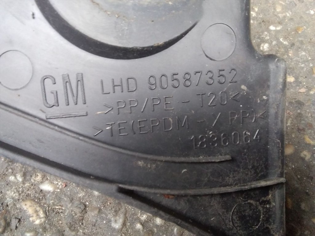 OPEL ZAFIRA A F75_ Levélrács (11785) 1836064 3. kép