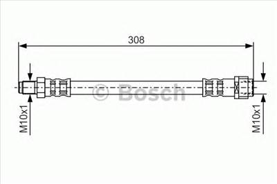 BOSCH 1 987 476 427 - fékcső MERCEDES-BENZ