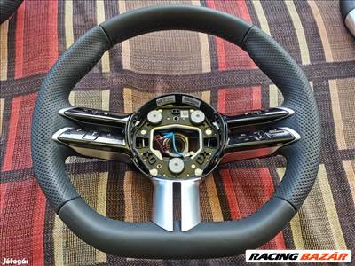 Mercedes A-osztály W177 kormánykerék AMG Line Fekete varrással  a0004603016