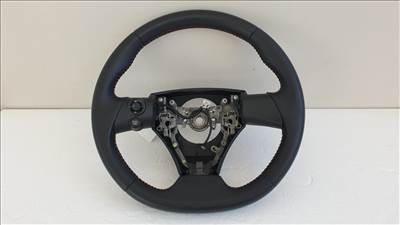 509973 Toyota IQ, 2011, Bőrkormány, Multikormány, Kormány, PIROS CÉRNA.