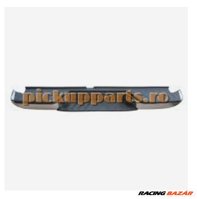 Nissan Navara (D40) hátsó lökhárító , króm 1. kép