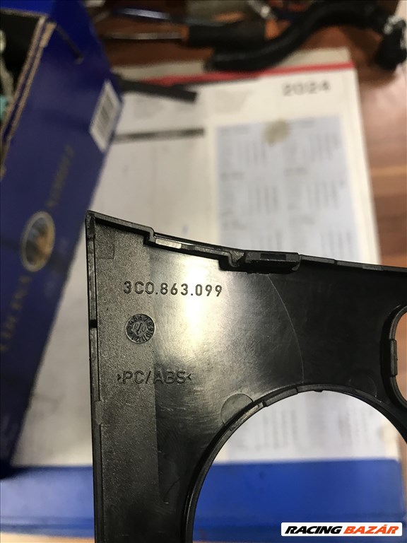 Volkswagen Passat B6 3C _ fűtéskapcsoló keret 3c0863099 3. kép